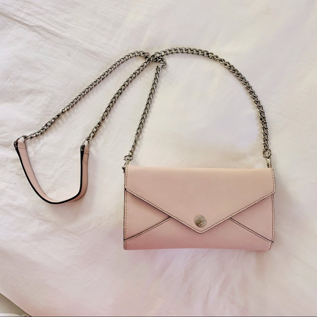 Rebecca Minkoff | Leather Crossbody Wallet + Chain